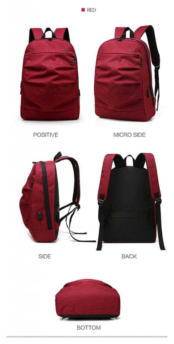Anti-theft USB Charging Girls Backpack, Multi-function